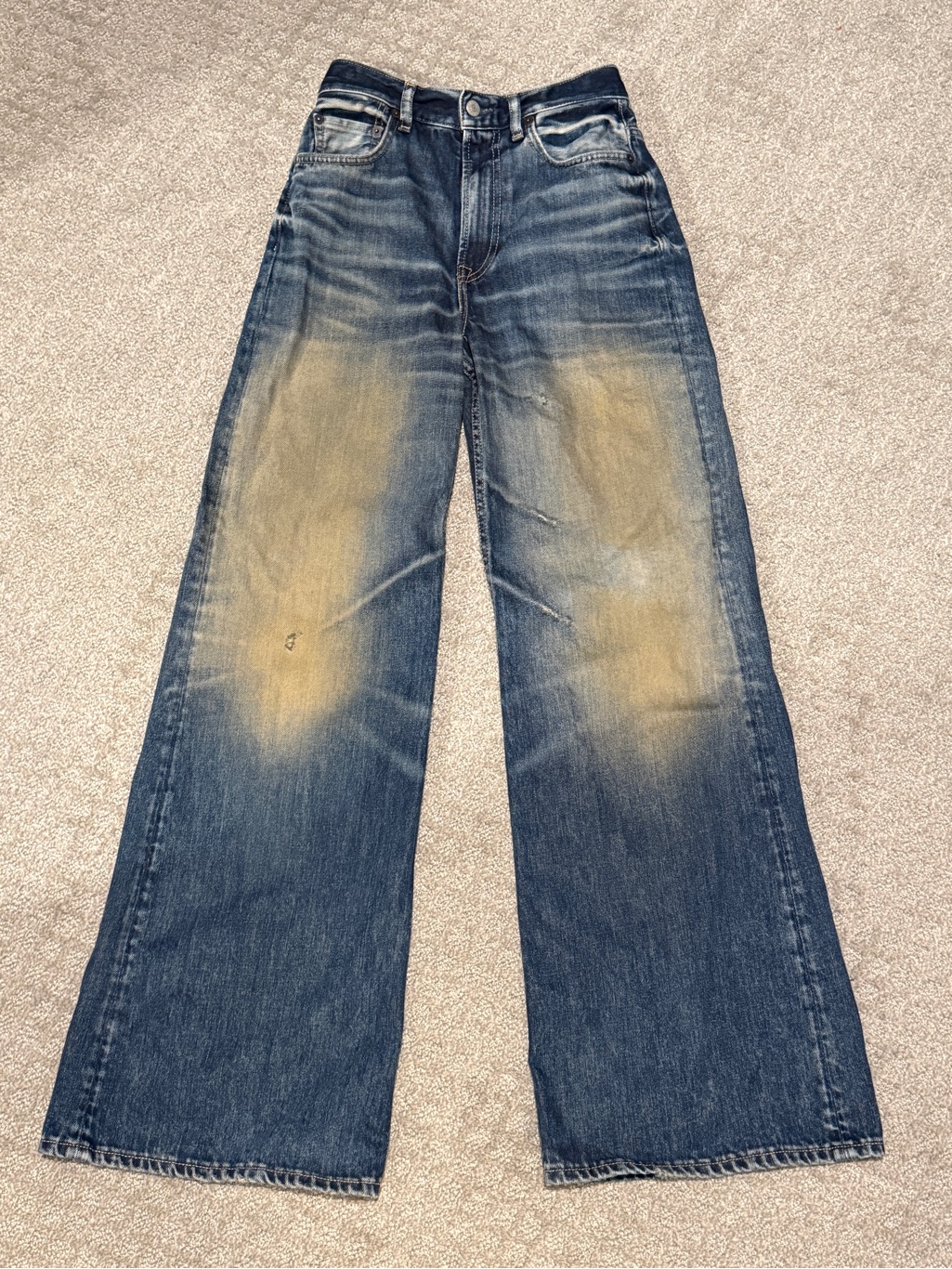 Acne Studios Rocka Straight Leg Jeans
